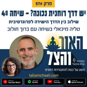 פרק 57 – האם יש דרך רוחנית אחת נכונה? – שיחה #4 עם ברוך חולוב – פודקאסט "האור והצל"
